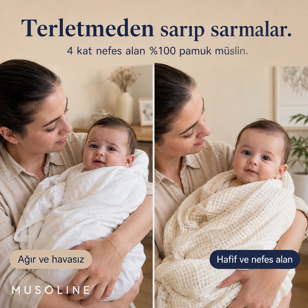Musoline™ Bebek Müslin Battaniye