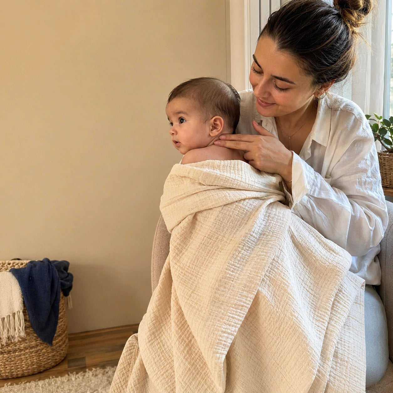 Musoline™ Bebek Müslin Battaniye